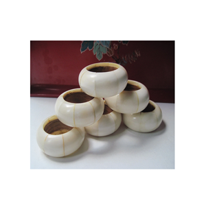 Servilletero de latón con incrustaciones de nácar para boda para tamaño personalizado y precio barato con producto de venta - Product Image 5