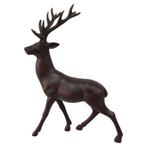Exclusive Quality Metal Sculpture Elegance <b>Decorative</b> Silver Reindeer Statue Perfect For <b>Home</b> Office Table <b>Decorative</b> And <b>Gift</b> - Product Image 5