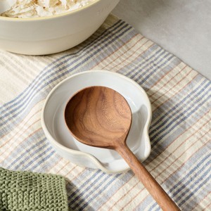 Support de cuisine en acier inoxydable écologique pour spatules, cuillères et pinces-Passe au lave-vaisselle et au four - Product Image 6