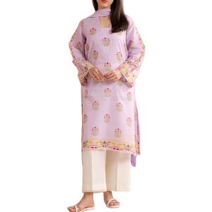 Salwar Kameez Pakistaní de Alta Calidad, Diseño Formal con Dupatta, Salwar Kameez de Algodón Pakistaní - Product Image 1