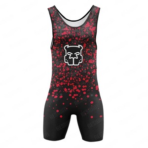 Sous-vêtements pour hommes justaucorps sport entraînement body Shorts lutte Singlet Fitness combinaison Sexy ouvert entrejambe ouvert bout à bout sous-vêtements - Product Image 4