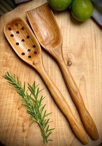 Natural Kitchen Top Sponsor Acacia Mango Wood Item Utensils Spatula High Quality Listing and <b>Wooden</b> <b>Spoons</b> <b>Set</b> - Product Image 4