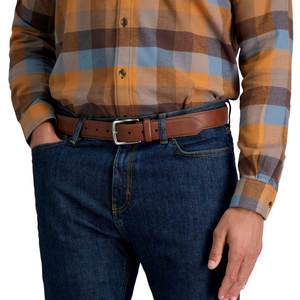 Ceinture en cuir de vachette de qualité supérieure pour homme, décontractée, avec boucle en alliage, longueur personnalisable, service OEM disponible - Product Image 6