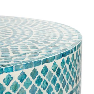 Muebles de madera modernos de lujo con incrustaciones de diseño de incrustaciones de hueso para la decoración del hogar Mesa de comedor de alta calidad Mesitas de noche para Hotel Escuela - Product Image 2