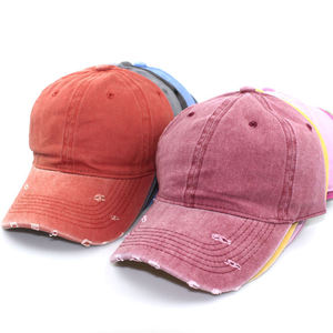 Classic <b>Vintage</b> Cotton Adjustable Unstructured <b>Hats</b> Solid Color Distressed Washed Sports Baseball <b>trucker</b> <b>hat</b> mesh - Product Image 6
