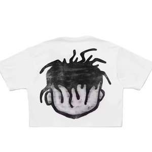 T-shirt Streetwear Coupe Boxy Homme en Coton Épais 240 g/m² avec Logo Personnalisé et Impression Sérigraphique Graphique – Coupe Classique - Product Image 2