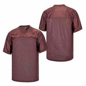 เสื้อฟุตบอลอเมริกันชายแบบใหม่ สไตล์เปล่า สีขาว ดำ เขียว เหลือง น้ำเงิน น้ำตาล ปักลายได้ตามสั่ง ผลิตในปากีสถาน - Product Image 3