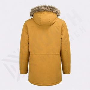 Chaqueta Parka de Cuello Alto para Hombre, Diseño Moderno, Transpirable, de Secado Rápido, Cómoda, de Lona, Estilo Urbano, Abrigos Térmicos al por Mayor - Product Image 2