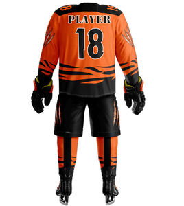 Uniforme de hockey sur glace personnalisé en polyester de haute qualité uniforme de hockey sur glace à bas prix fabriqué en usine - Product Image 5