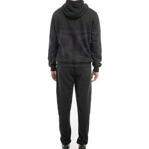 Jersey de buena calidad, chándal informal de lana para hombre, conjunto de dos piezas de Color sólido de talla grande, temporada de invierno de algodón 100% - Product Image 4