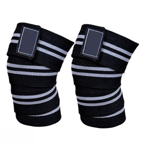 Premium Quality Heavy Non Slip Wholesale Workout Compression Weightlifting Powerlifting <b>Squats</b> <b>Knee</b> Wraps <b>Knee</b> Bandage Men Women - Product Image 3