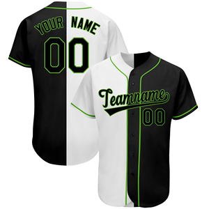 Vente en gros de maillots de baseball/softball personnalisés maillot de baseball sublimé en polyester respirant doux et confortable coupe OEM - Product Image 1