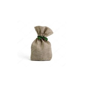 Sacs en jute naturel pur de taille moyenne avec nœud de corde sacs à usage quotidien de luxe de qualité supérieure fins d'épicerie légers - Product Image 2