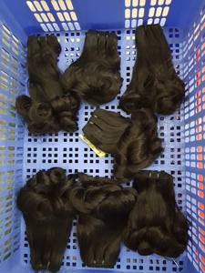 Meilleure qualité 100% naturel vierge Viet Nam oeuf boucles rebondissantes Extensions bouclées en gros trames grade 12A - Product Image 6