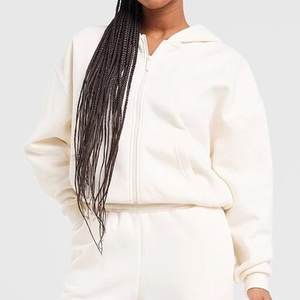 Sudaderas Casuales Blancas para Mujer con Logotipo Personalizado de Alta Demanda, Diseño Vintage, Ropa de Abrigo, Sudadera con Capucha, Estilo Urbano, Invierno - Product Image 1