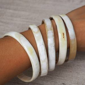 Conjunto de pulsera de cuernos tendencia superior joyería de cuerno natural entrega rápida pulseras hechas a mano brazaletes - Product Image 5