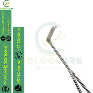 Rétracteur chirurgical Langenbeck de haute qualité à bas prix (moyen 12mmX50mm) manuel en acier inoxydable garantie de 3 ans conception unique - Product Image 5