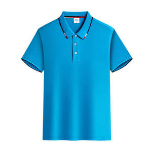 Camisetas Polo para hombre de poliéster en blanco de secado rápido al por mayor, camisetas de golf con impresión por sublimación y logotipo personalizado para hombre - Product Image 5