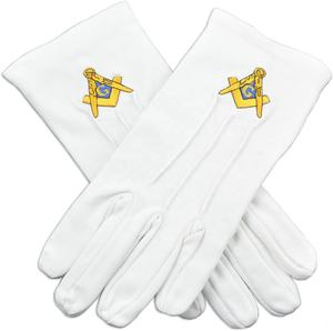 Prix de gros 100% gants de conduite en coton de haute qualité/gants de conduite gants maçonniques en grain de vache - Product Image 1