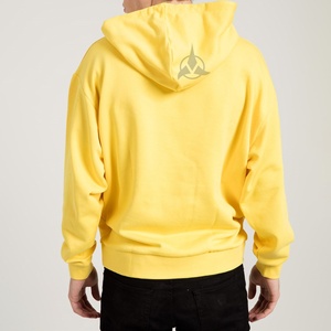 เสื้อฮู้ดโอเวอร์ไซส์ของผู้ชายผ้าฟลีซแบบสวมหัวโอเวอร์ไซส์ผ้าคอตตอนเทคโนโลยี400gsm ขนาดใหญ่ออกแบบโลโก้ได้ตามต้องการ - Product Image 2