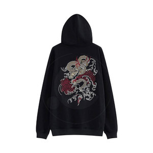 Top Selling <b>3D</b> Embroidery <b>Hoodie</b> Soft Cotton Fabric Comfortable Daily Wear Fashion <b>3D</b> Embroidery <b>Hoodie</b> - Product Image 3