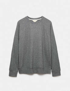 Sweat-shirt délavé vierge pour hommes de qualité supérieure Logo personnalisé 100% polyester coupe régulière streetwear unisexe - Product Image 6