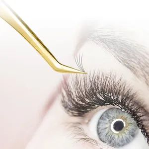 Crayon à sourcils Marque privée Kits d'outils de maquillage Eyeliner Pointe Baguette Nylon Eye Liner Brosse pince à épiler - Product Image 4