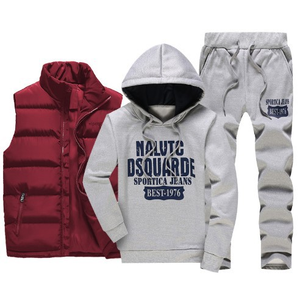 Custom Fashion <b>Hoodie</b> and Pants Set <b>Men</b> Polyester Hoodies Thin <b>Running</b> <b>Hoodie</b> Tracksuit Set for <b>Men</b> - Product Image 3