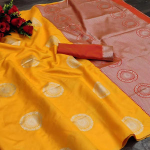 Nouveau chemisier en soie Banarsi Saree à la mode pièce Style Bollywood économique pour les femmes indiennes vêtements de fête été hiver-vente en gros - Product Image 1