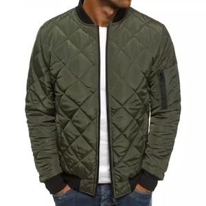 Chaqueta de bombardero de estilo callejero personalizable para hombre, chaqueta personalizable de talla grande para invierno, novedad - Product Image 2