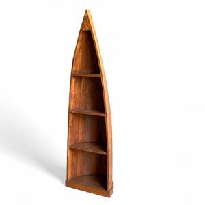 <b>Rustic</b>-Style Wooden Bookshelf Space-Saving Living Room Furniture for Book Storage for Home Office Bedroom School Hotel - Product Image 1