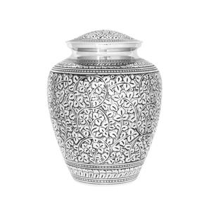 Urnes funéraires funéraires en métal en aluminium de nouvelle conception pour les cendres humaines urne décorative à la main urnes en métal uniques en métal - Product Image 3