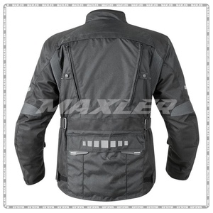 Veste et pantalon de moto de course imperméables en Cordura sur mesure, équipement de protection, veste de tourisme en Cordura pour hommes - Product Image 2