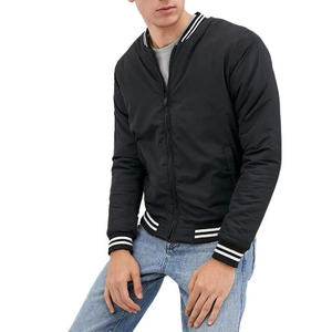 Veste universitaire élégante pour hommes Vêtements de sport légers à fermeture éclair tendance Vêtements de tous les jours polyvalents - Product Image 4