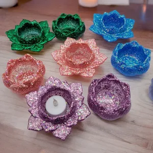 Portavelas Metálicos Hechos a Mano, Resistentes al Calor, para Decoración Navideña, Regalos Festivos, Ambiente Festivo - Product Image 1