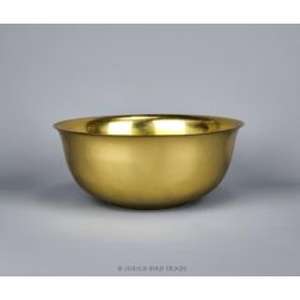 Beau bol de service en laiton fini à la main pour une décoration de table élégante et une utilisation pratique dans les maisons culturelles et modernes - Product Image 4