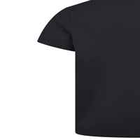Couleur noire 100% coton T-shirt pour hommes bouffée impression personnalisé Simple Logo coupe ample vente chaude nouveau gros hommes T-shirt pour hommes