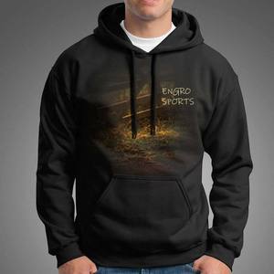 Sudaderas con capucha impresas personalizadas para hombres y mujeres, sudaderas de lana de invierno en relieve, accesorios de ropa negros de la industria pakistaní - Product Image 1