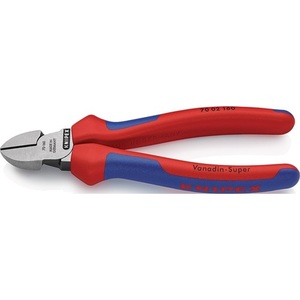 คีมตัดด้านข้าง KNIPEX ขนาด 160 มม. พร้อมหัวขัดเงาสำหรับด้ามจับหลายส่วนประกอบ 2 มม. - Product Image 1