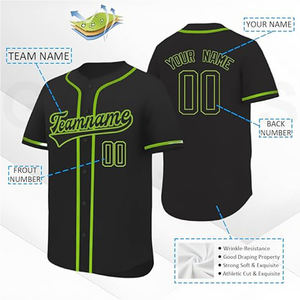 GUANTES City Baseball Jersey Presize Diseñado Fácil Personalización Béisbol Jersey Equipo completo Uniformes Béisbol Jerseys - Product Image 2