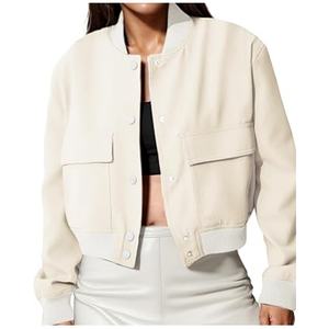 Elegante Varsity Fashion College Look Moderno Cómodo Ajuste Cálido Prendas de abrigo Tendencia diaria Chaquetas para hombres - Product Image 1