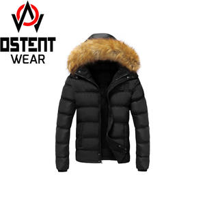 Chaqueta de burbujas de lana de alta calidad, manga larga, soporte, cierre de botón con cremallera, diseño de lona personalizable para hombres y mujeres, ropa de invierno - Product Image 6