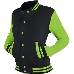 Nueva chaqueta Varsity de mujer de alta calidad en diferentes tamaños Chaqueta Varsity de mujer con diseño de logotipo personalizado - Product Image 1