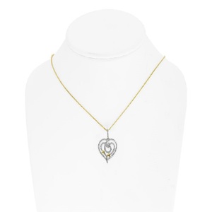 Pendentif coeur romantique nouveau design avec diamants Moissanite étincelants collier de bijoux en argent pour femmes - Product Image 3