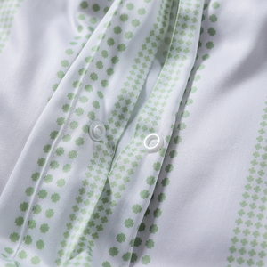 Copripiumino in bambù 3 pezzi 100% fibra di bambù naturale biologica 300tc OEKO <span class=keywords><strong>TEX</strong></span> classe 1 biancheria da letto certificata per alberghi - Product Image 5