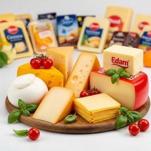 Fromage naturel frais Premium Mozzarella Cheddar Gouda Edam Halal Casher Fournisseur en gros pour la cuisson de pizzas et la production alimentaire - Product Image 4