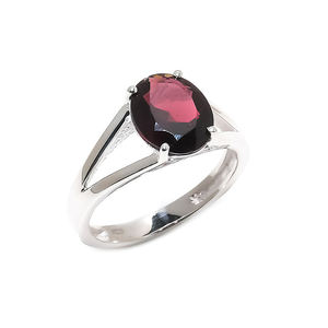 925 argent Sterling massif de haute qualité fait à la main améthyste pierre précieuse bague OEM pierre de naissance bijoux pour mariage saint valentin - Product Image 2