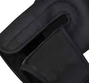 Gants de boxe en cuir noir de qualité supérieure gants de boxe de combat professionnels gants en cuir de peau de vache véritable personnalisés - Product Image 6