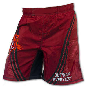 Pantalones Cortos de Lucha MMA y BJJ para Hombre al por Mayor, Sin Gi, con Cintura Elástica, Estampado por Sublimación Personalizado, Aberturas Laterales, Diseño Sólido Informal Digital - Product Image 3