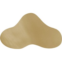 Mesa de Centro Moderna de Lujo Ligero, Ecológica, con Acabado Dorado y Plateado, Combinación Irregular de Acero Inoxidable, Muebles para Sala de Estar
